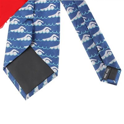 Navy Blue Silk Tie