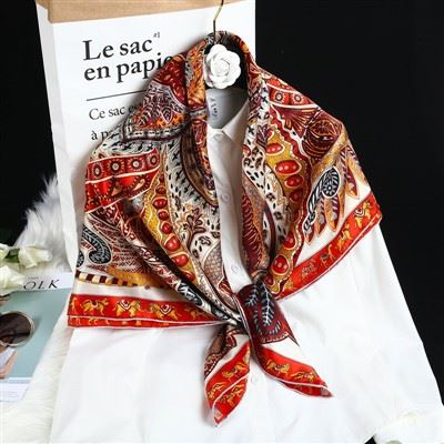 how to wrap silk scarf for hair