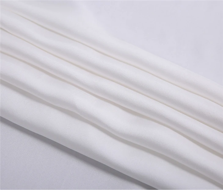 White Silk Twill Fabric White Silk Twill Fabric