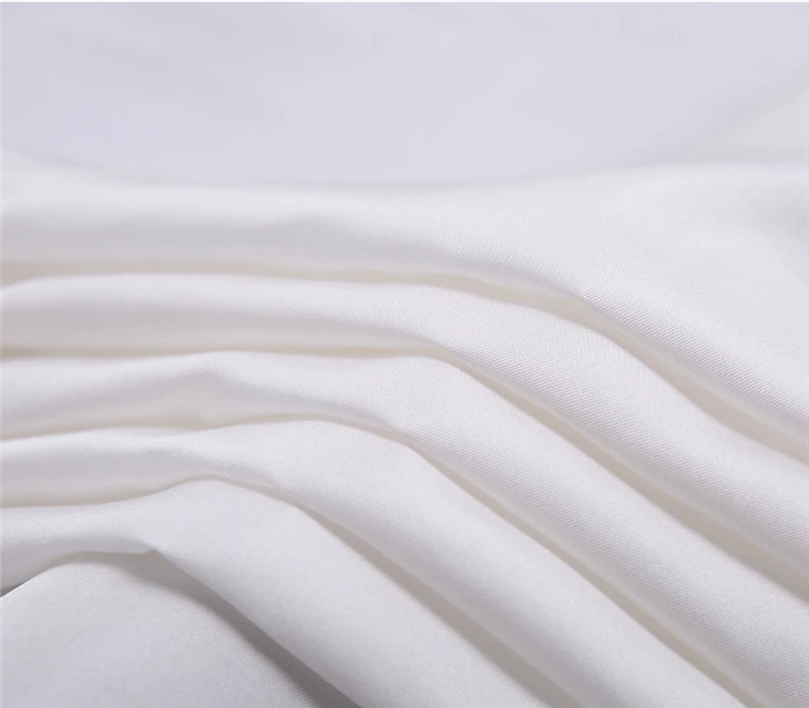 White Silk Twill Fabric White Silk Twill Fabric